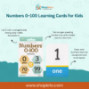 Numbers 0–100 Learning Cards for Kids shown with colourful number examples