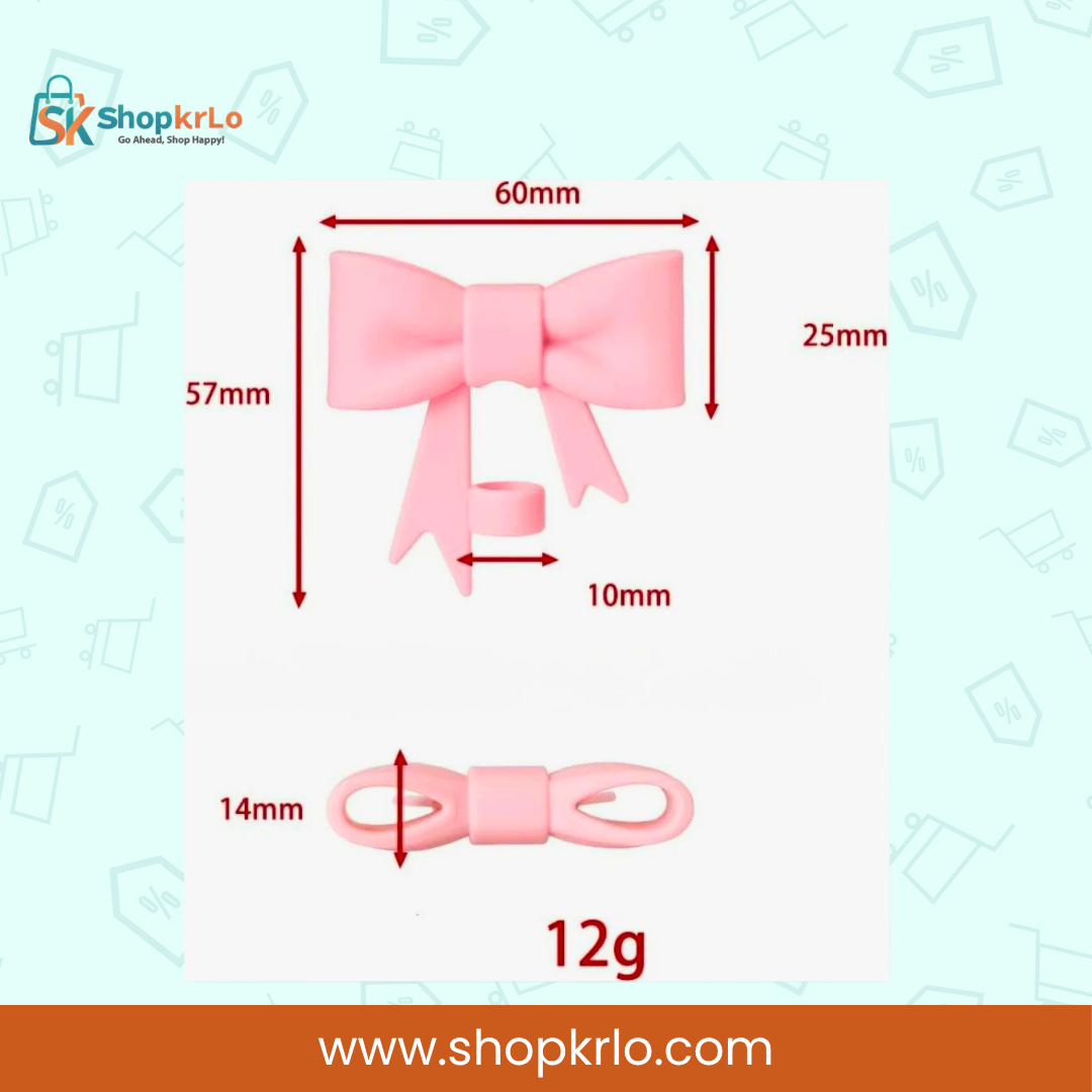 Pink silicone tumbler straw topper with displayed dimensions and lightweight twelve gram design