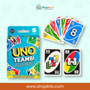 Team-focused UNO cards designed for cooperative partner-based family gameplay